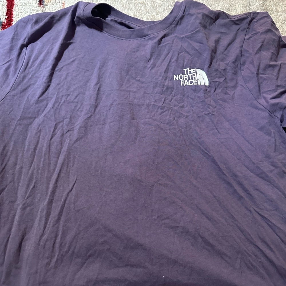 The North Face Purple Short Sleeve Tee